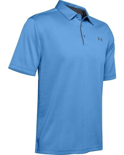 Under Armour Tech Golf Polo T-shirt in Red for Men