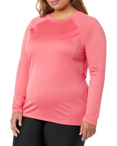 Amazon Essentials Camiseta de Surf de ga Larga Mujer - Rosa