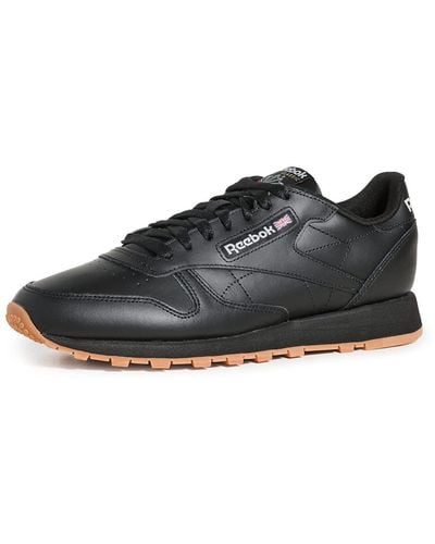Reebok Unisex Adult Classic Leather Sneaker - Black