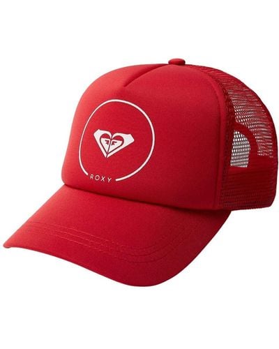 Roxy Truckin Trucker Hat - Red
