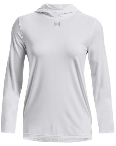 Under Armour S Performance Long Sleeve Hoody White Xl - Grey