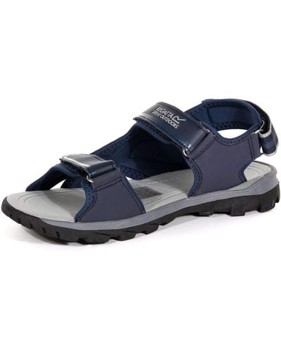 Regatta Kota Drift Lichtgewichte En Verstelbare Sandalen Met Comfortabel Eva-voetbed - Blauw
