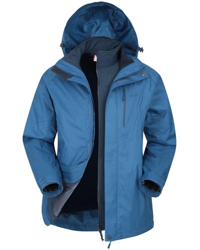 Mountain Warehouse In-1-Jacke für – versiegelte - Grau