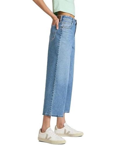 Lee Jeans Jody Straight Crop Jeans - Blu