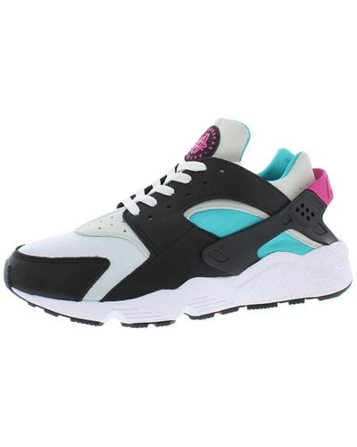 Nike Air Huarache Anthrazit-Turnschuhe - Schwarz