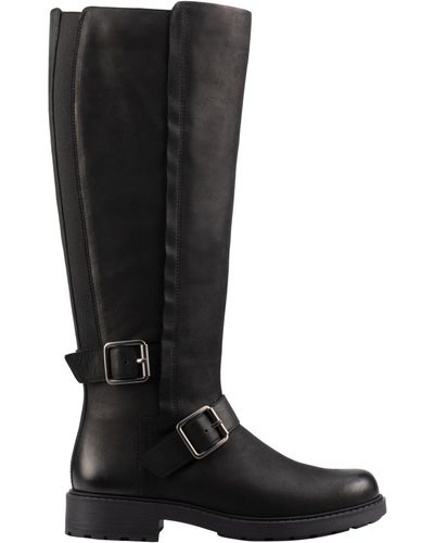 Clarks Orinoco2 Tall Fashion Boot - Black