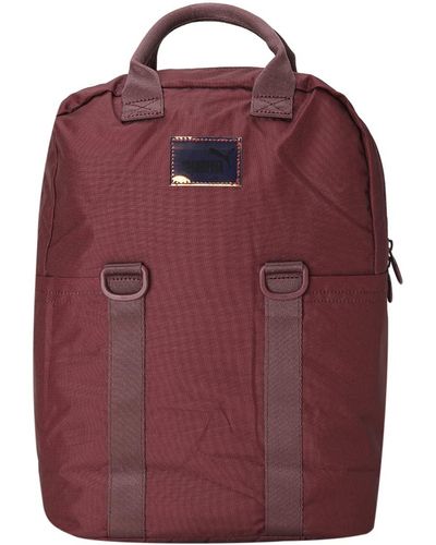 PUMA Rucksack Core College Bag 079161 Aubergine One size - Rot