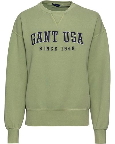GANT Sweatshirt USA Grün XXL
