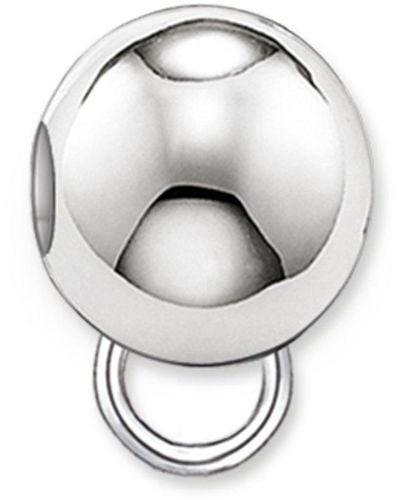 Thomas Sabo Charm-Carrier Karma Beads Charm Club 925 Sterling Silber KX0001-001-12 - Mettallic