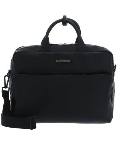 Calvin Klein CK Commute Convertible Laptop Bag CK Black - Noir