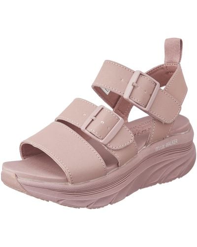 Skechers D'lux Walker Retro Cosmos Sandal - Pink