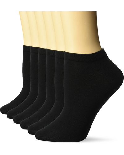 Amazon Essentials 6-pack Casual Low-cut Sock - Zwart