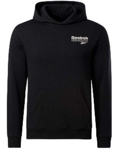 Reebok Identity Brand Proud Hoodie Sweatshirt - Black