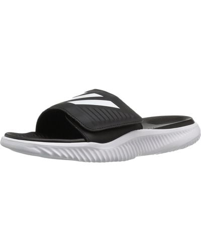 adidas Alphabounce BB Slide Athletic Sandals - Noir