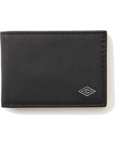 Rip Curl Search Pu Slim Wallet One Size - Nero