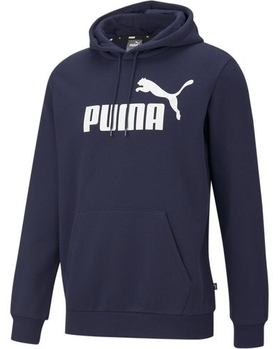 PUMA Essentials Big Logo Hoodie - Blauw
