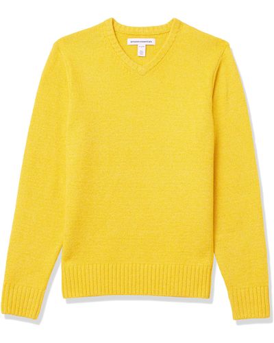 Amazon Essentials Sweater Met V-hals Voor - Geel