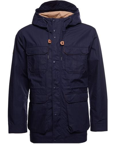 Superdry Mountain Parka Veste - Bleu