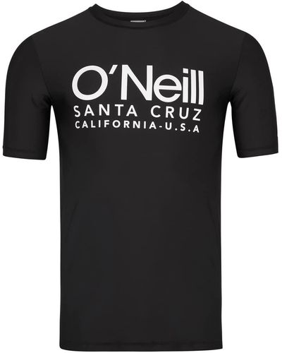 O'neill Sportswear Badeshirt mit kurzen Ärmeln für Männer - UPF50+ - Cali - Black - Schwarz
