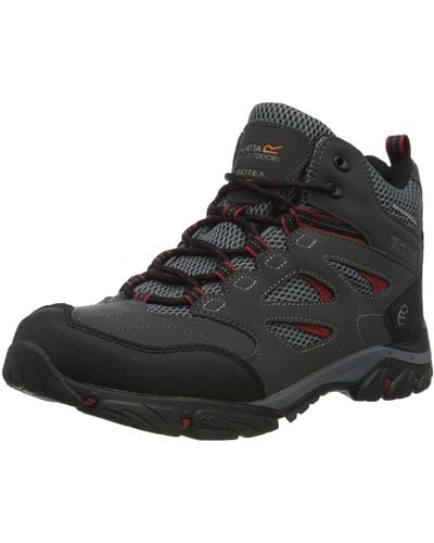 Regatta S Holcombe Iep Mid Hiking Boots (8 Uk) (navy/granite) - Multicolour