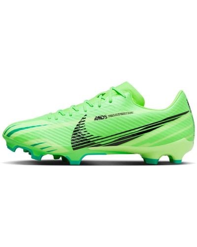 Nike Zoom Vapor 15 Acad MDS FG/MG Chaussures de Football - Vert