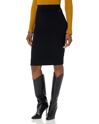 Black Sweater Skirts for Women - Up to 63% off | Lyst