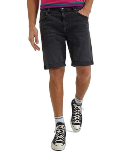 Lee Jeans 5 Pocket Casual Shorts - Blau