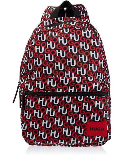 HUGO Ethon MN_Backpack Rucksack Open Miscellaneous961 One Size - Rot