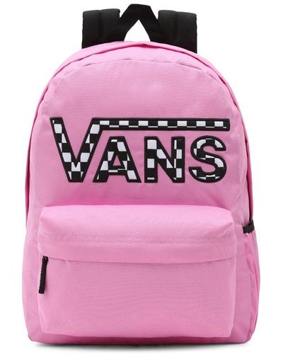 Vans Rucksack mit sichtbarem logo - Pink