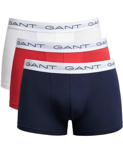 GANT Trunk 3-Pack Boxer a Pantaloncino - Multicolore