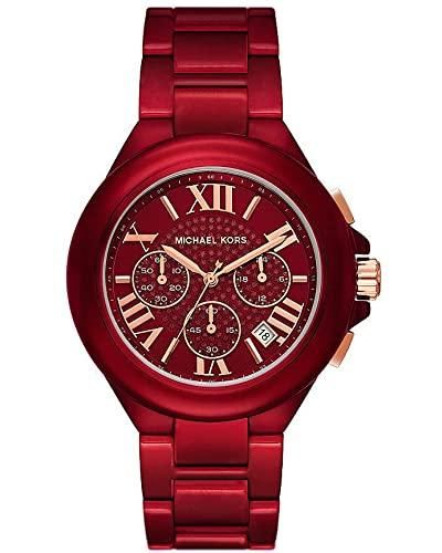 Michael Kors Reloj para mujer Camille - Rojo