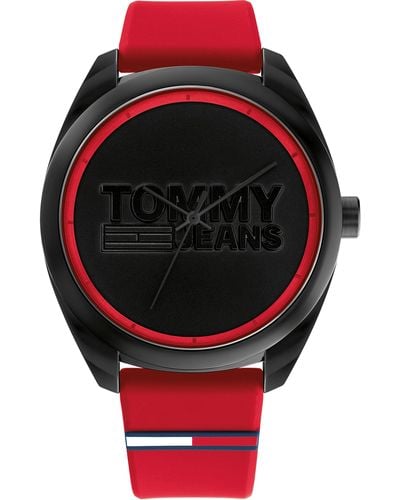 Tommy Hilfiger Tommy Jeans 32019122 Horloge - Rood