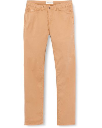 Springfield Pantalones 5 Bolsillos Ligero Color Slim Lavado - Neutro