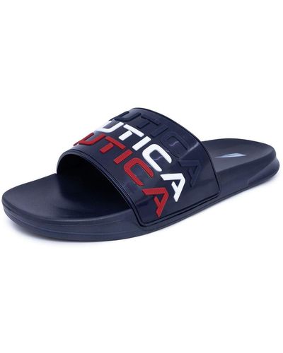 Nautica Athletic Slide Comfort - Bleu