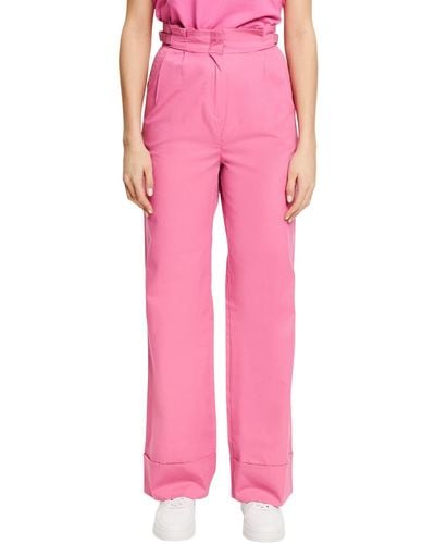 Esprit Edc By 032cc1b321 Trousers - Pink