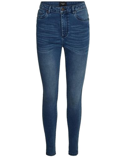 Vero Moda Vmsophia high waist skinny fit jeans - Blau