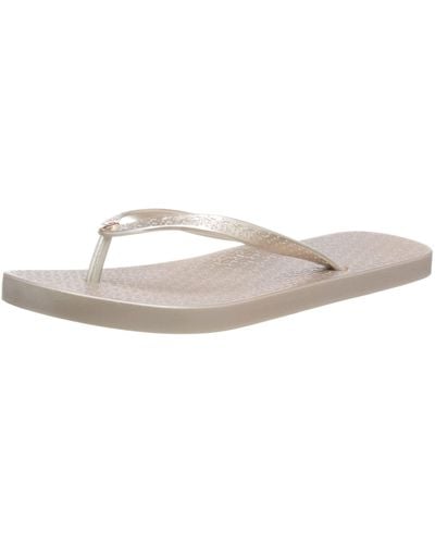 Tommy Hilfiger TH Metallic Flat Beach Sandal - Negro