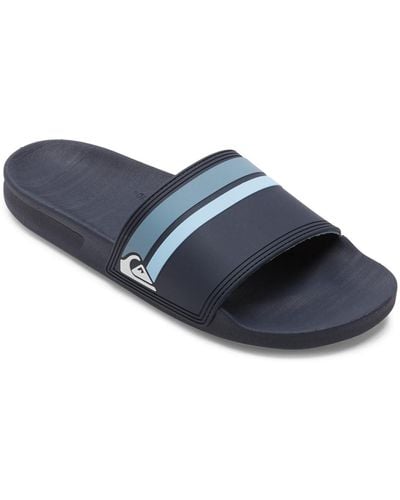 Quiksilver Rivi Slide. Sandale - Blau
