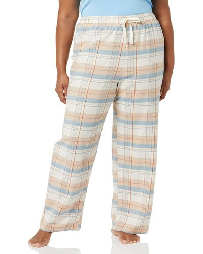 Amazon Essentials Flannel Sleep Trousers - White