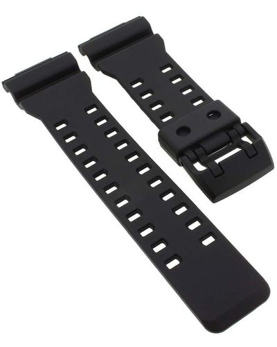 G-Shock 10536683 Genuine Factory Replacement Black Rubber Watch Band fits GA-700-1A GA-700-1B - Nero