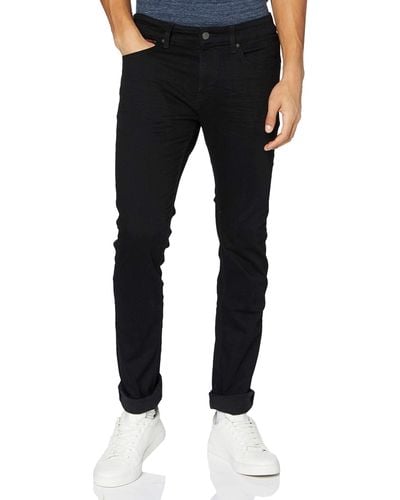 Tommy Hilfiger Scanton Slim Nbks Jeans Voor - Zwart