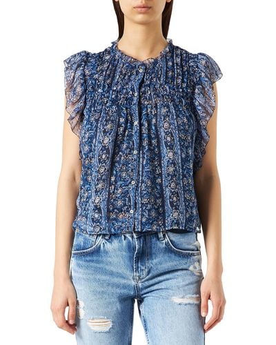 Pepe Jeans Janel Blouse - Blauw