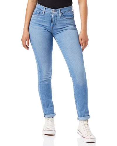 Levi's 312 Shaping Slim Jeans Tribeca Sun - Bleu