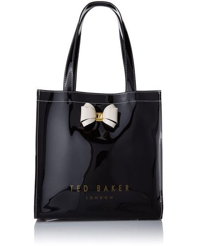 Ted Baker Aracon Bow Detail Small Shopper Bag - Black
