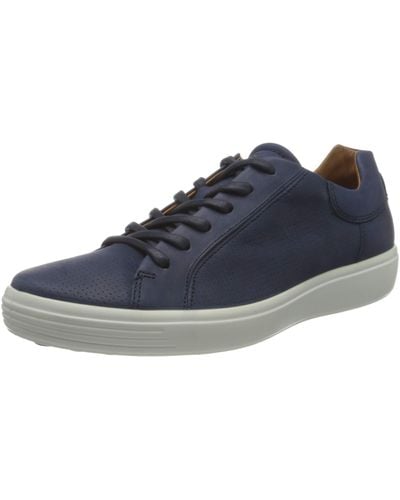 Ecco Soft 7 Street Sneaker - Blue
