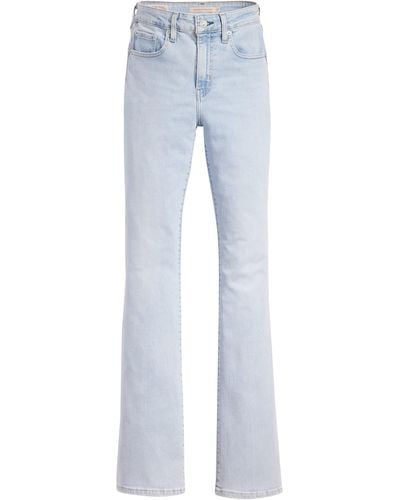 Levi's 725 High Rise Bootcut Jeans - Bleu