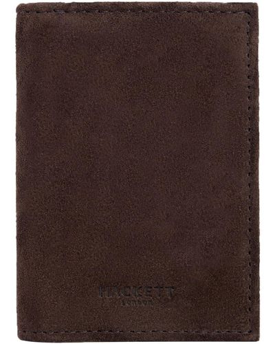 Hackett LUDGATE Book Wallet Reisezubehör-Bi-Fold-Brieftasche - Braun