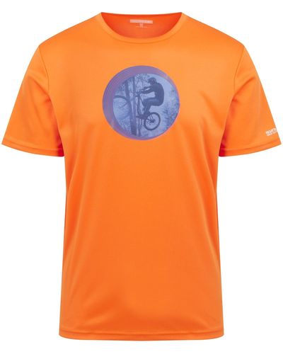Regatta Fingal VIII T-shirt à manches courtes à séchage rapide pour homme - Orange