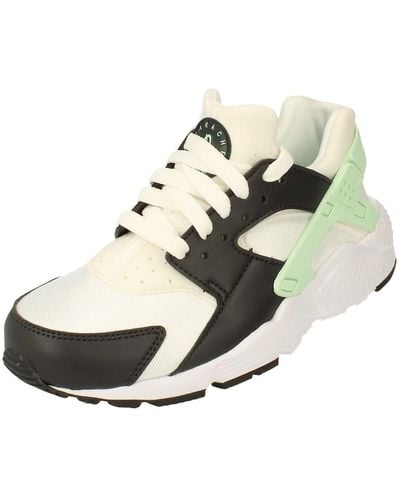Nike Huarache Run Se Gs Trainers 904538 Sneakers Shoes in Black | Lyst UK