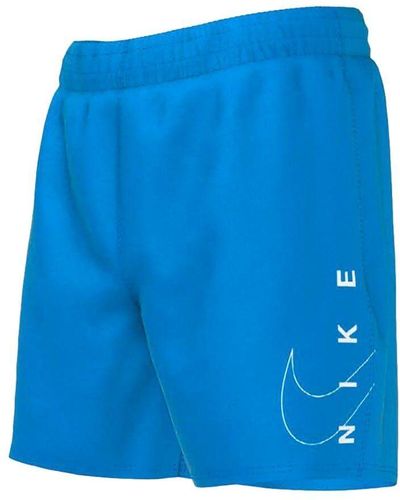 Nike 5 Volley Short Badeshorts für - Blau